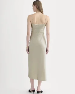 Bias Cut Slip Dress in Silk Charmeuse