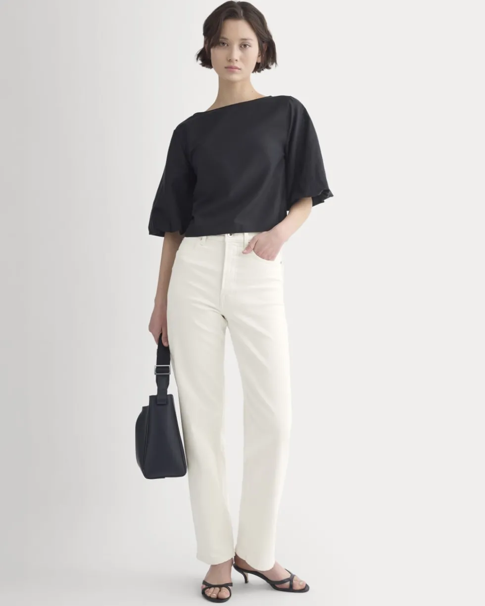 Bubble-Sleeve Top