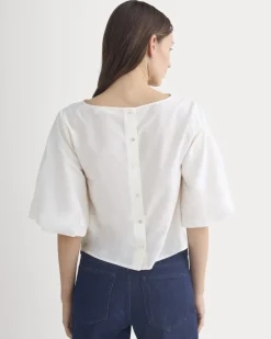 Bubble-Sleeve Top
