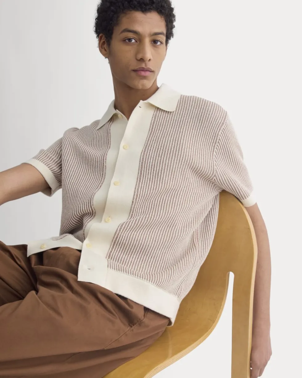 Button-Down Resort Polo