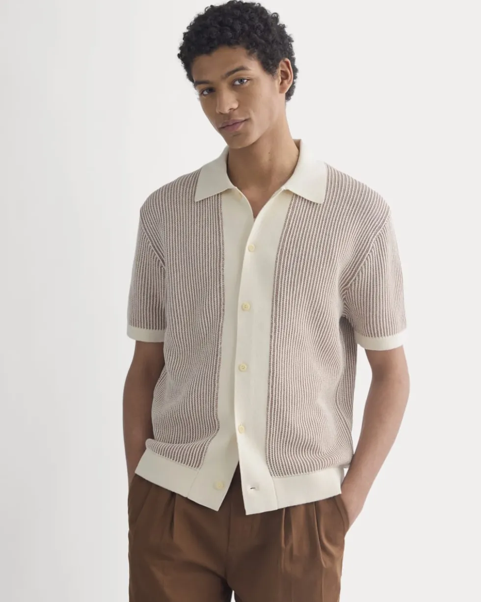 Button-Down Resort Polo