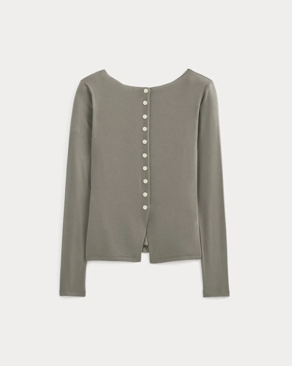 Button-Up Top in Butterluxe