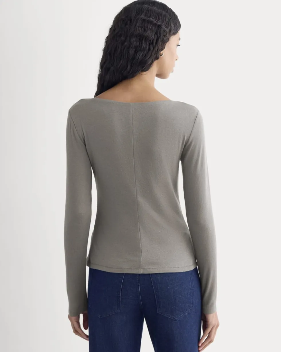 Button-Up Top in Butterluxe