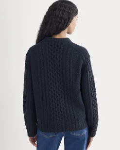Cable Sweater in Luxe Merino