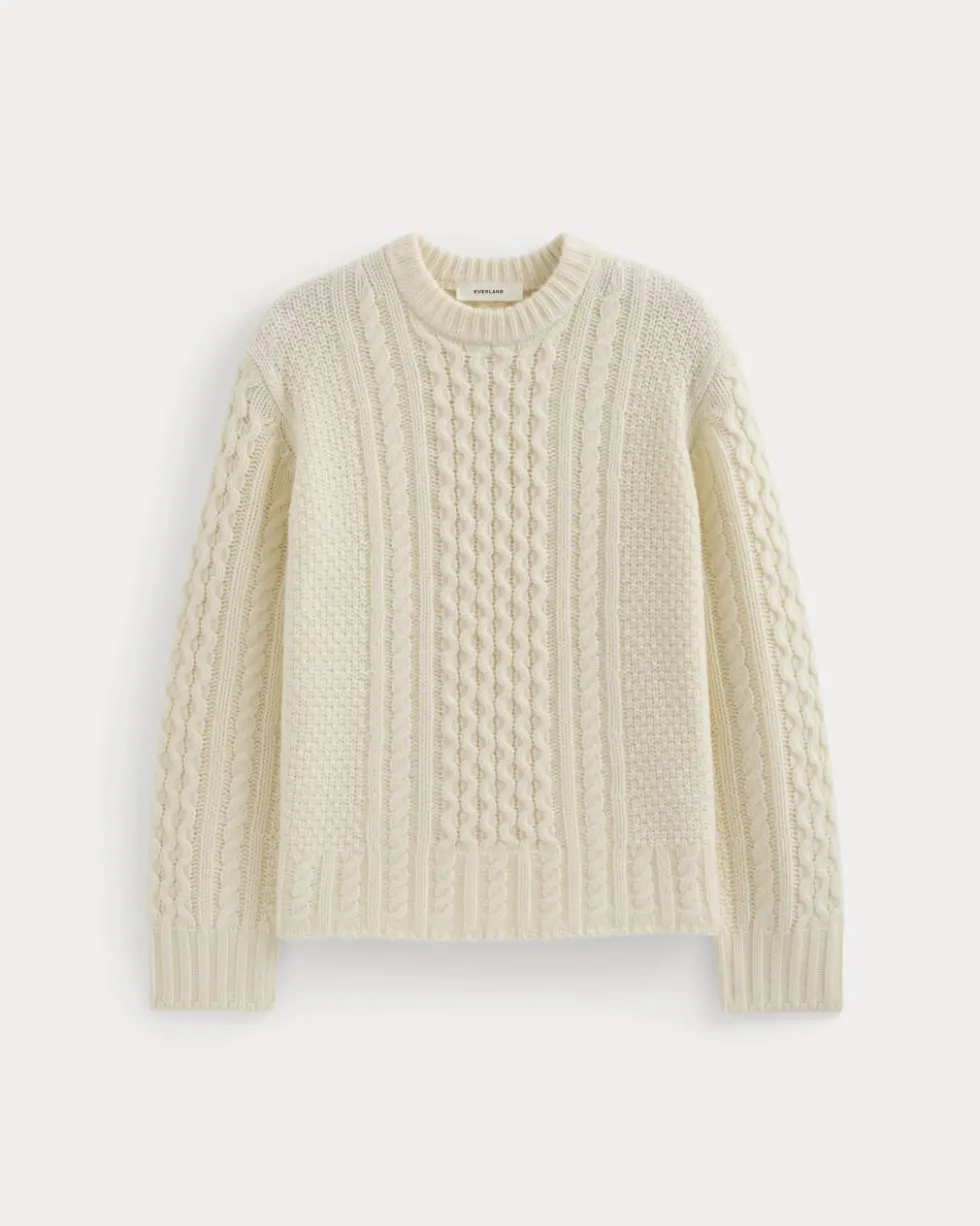 Cable Sweater in Luxe Merino