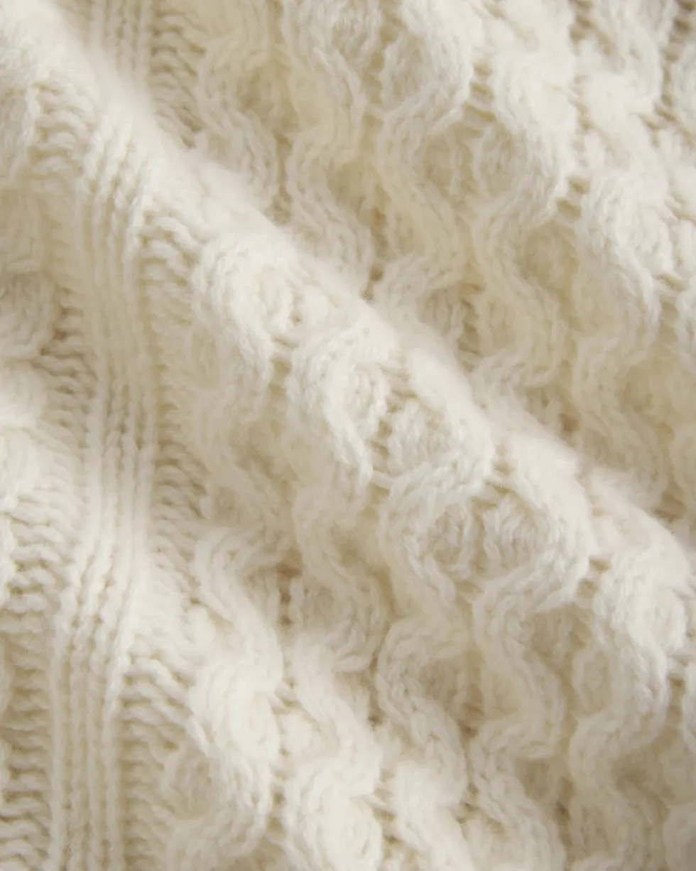 Cable Sweater in Luxe Merino