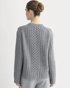 Cable Sweater in Luxe Merino