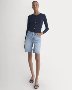 Cardigan in Pointelle