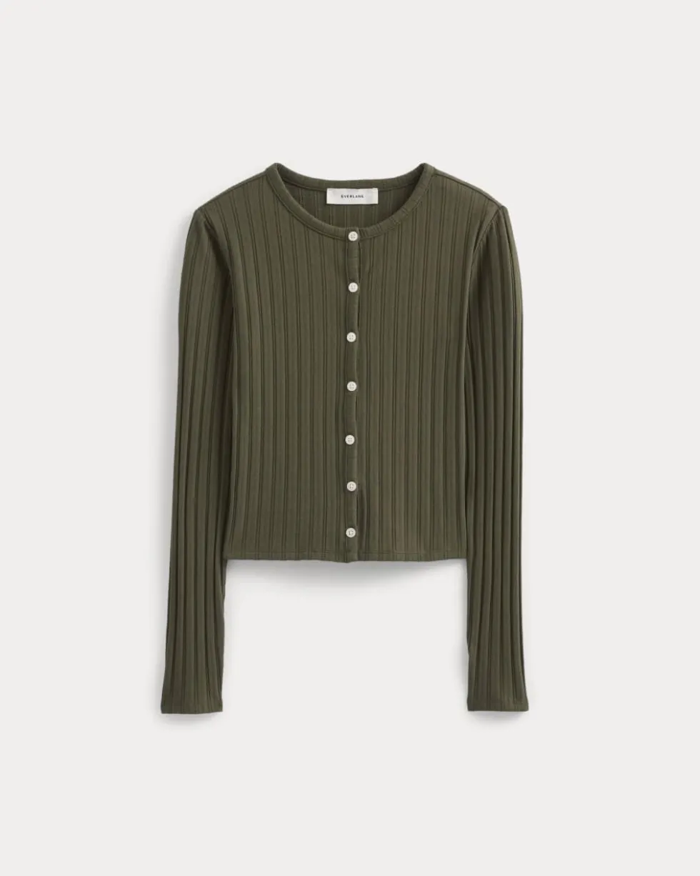 Cardigan in Pointelle