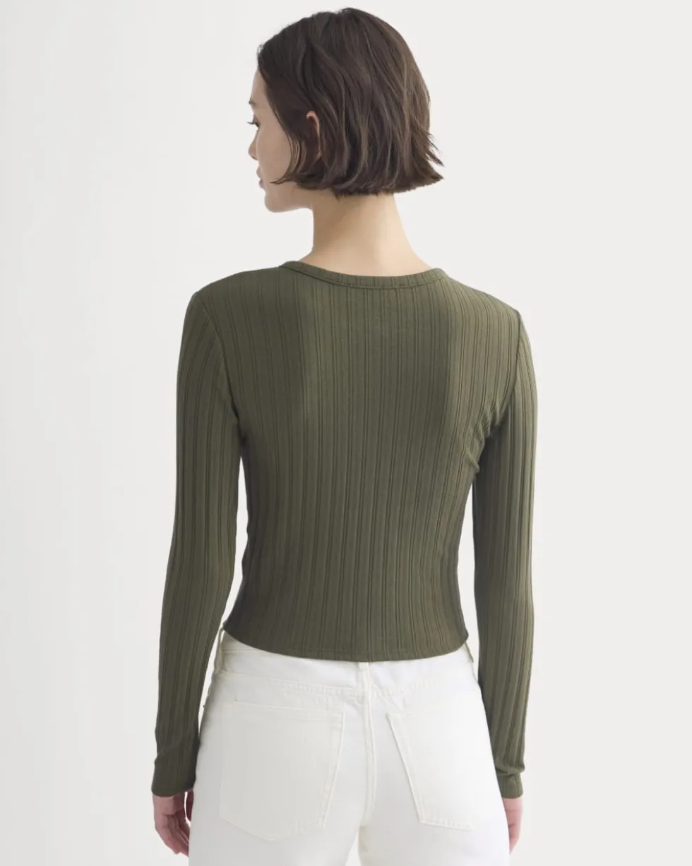 Cardigan in Pointelle