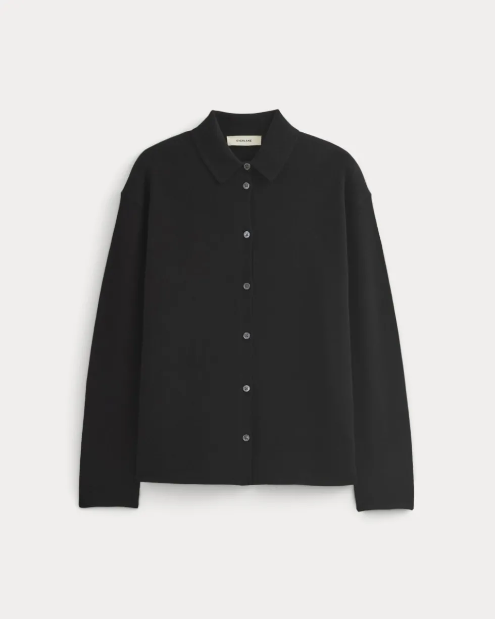 Cashmere Button-Up Shirt