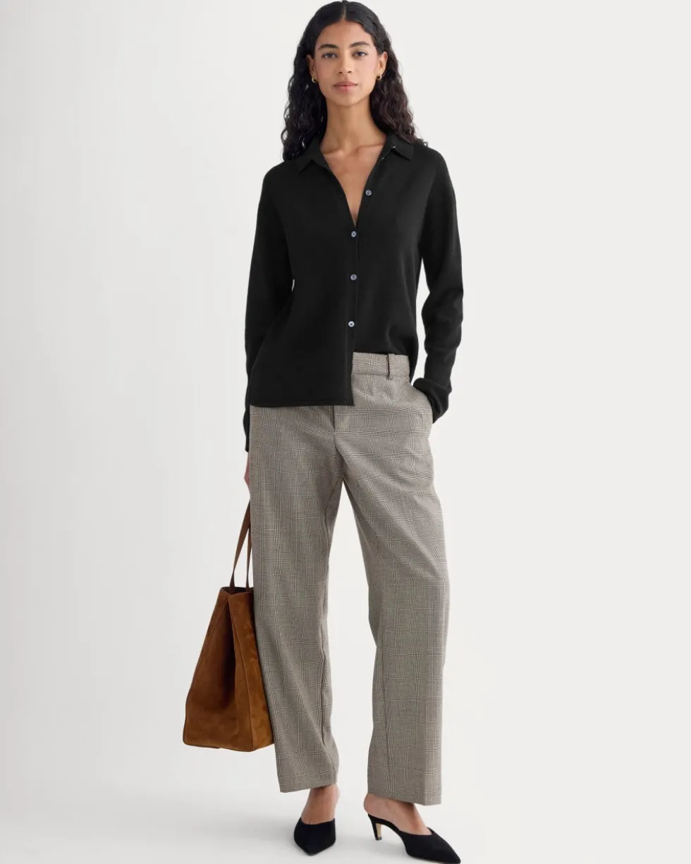 Cashmere Button-Up Shirt