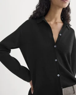 Cashmere Button-Up Shirt