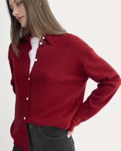 Cashmere Button-Up Shirt
