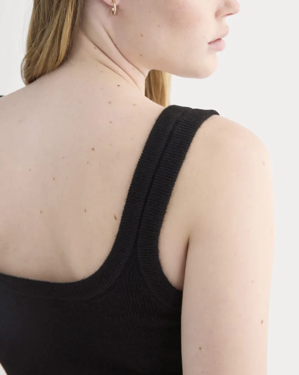 Cashmere Cropped Tank