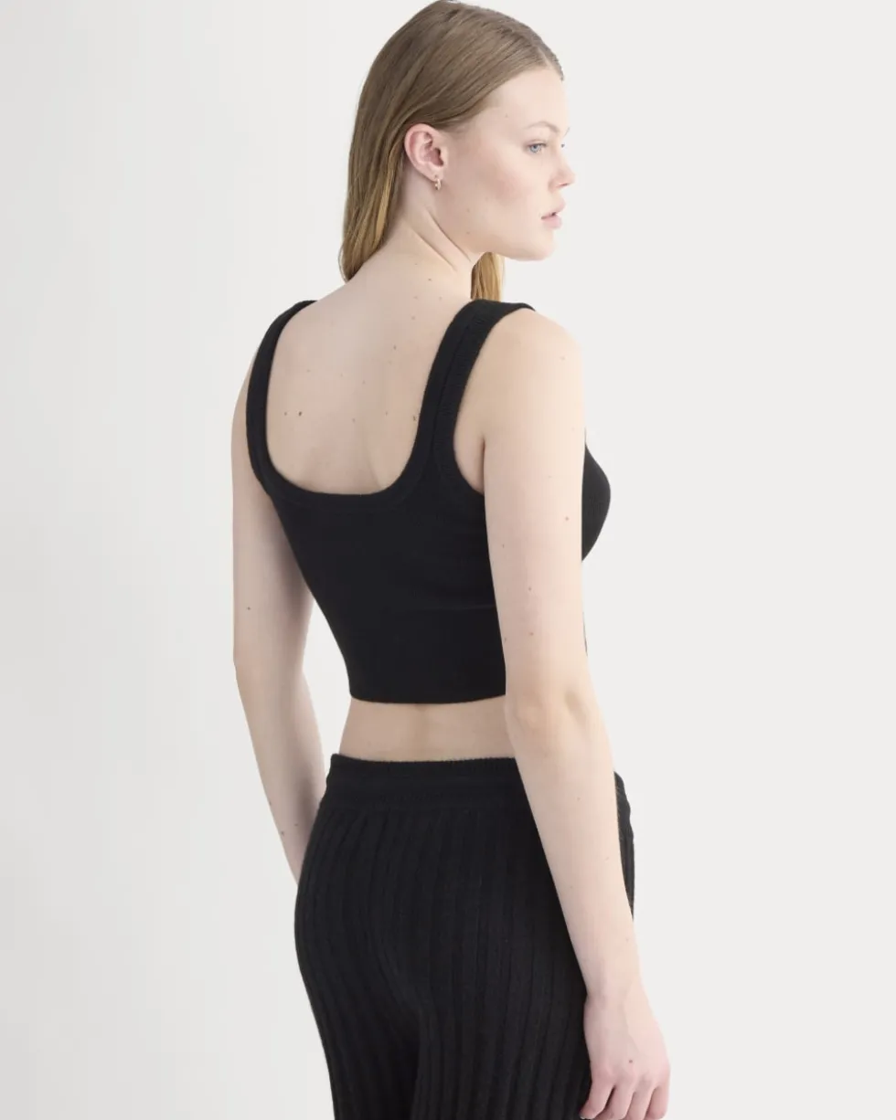 Cashmere Cropped Tank
