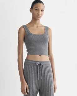 Cashmere Cropped Tank