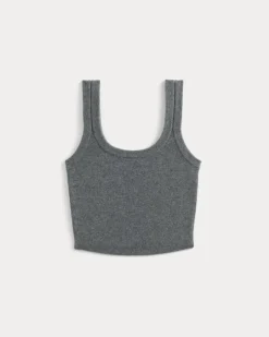 Cashmere Cropped Tank