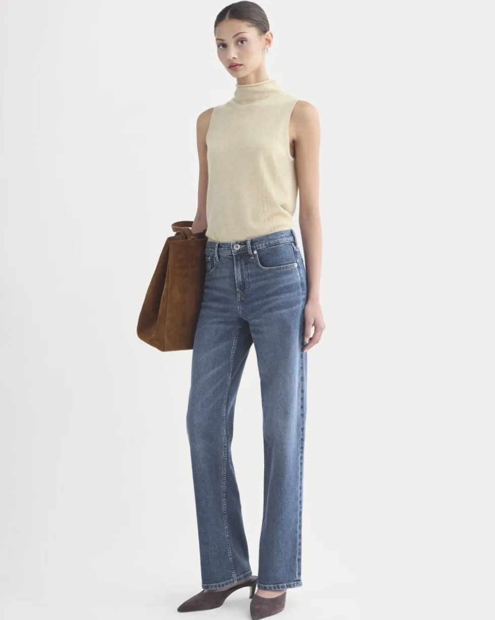 Cashmere Funnel-Neck Tank