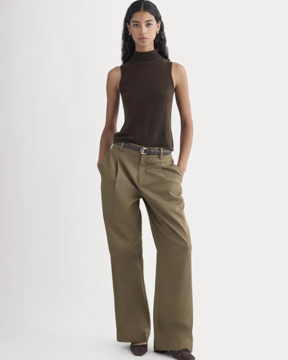 Cashmere Funnel-Neck Tank