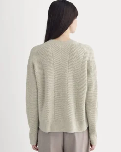 Cashmere Herringbone Sweater