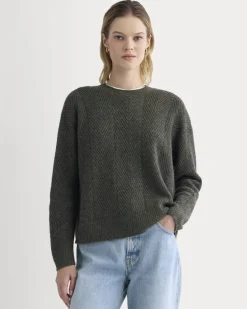 Cashmere Herringbone Sweater