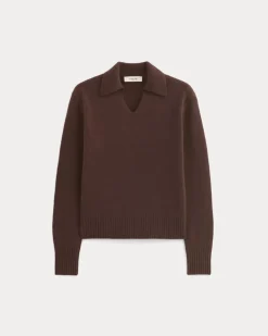 Cashmere Polo Sweater