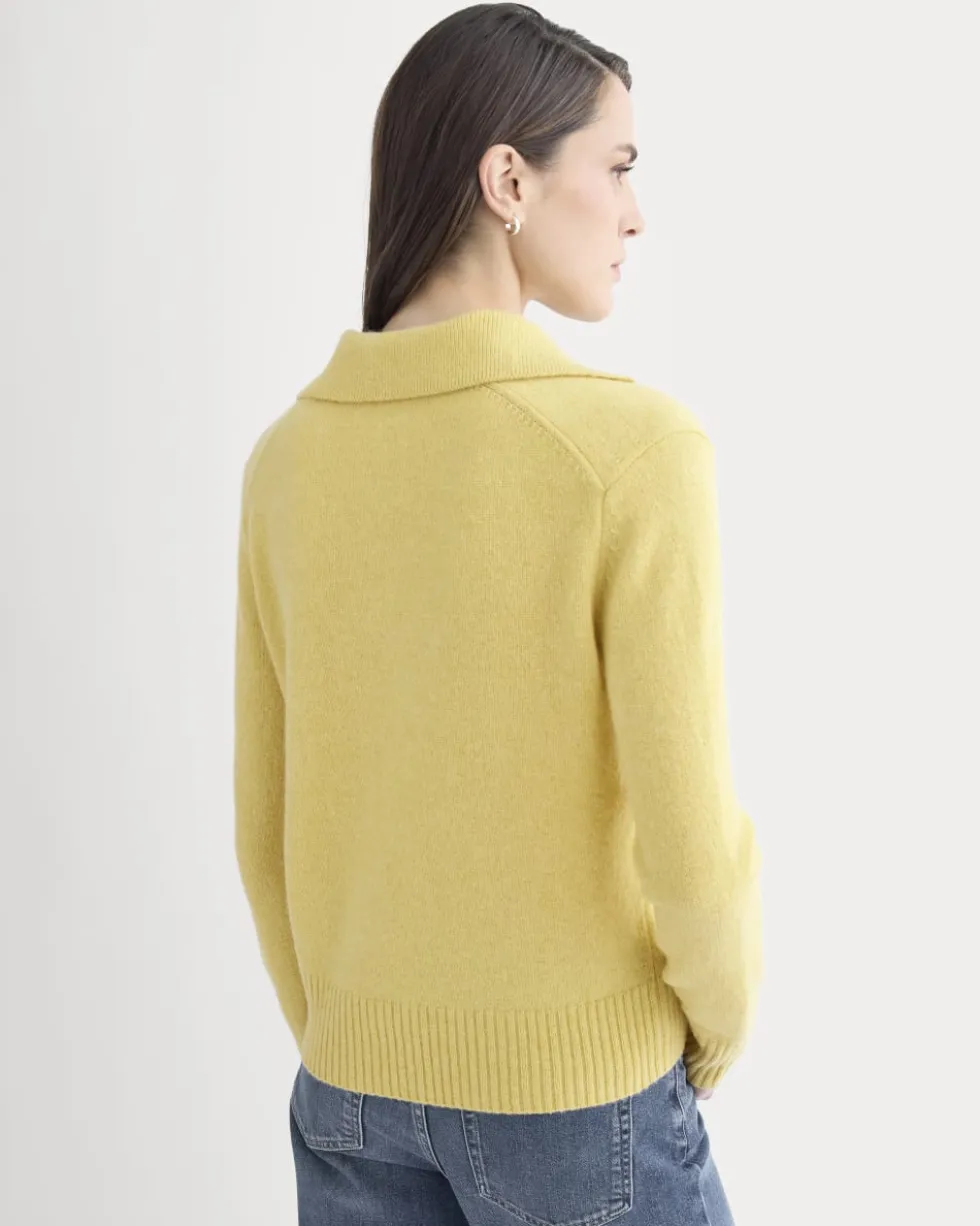 Cashmere Polo Sweater
