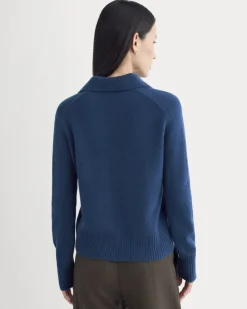 Cashmere Polo Sweater
