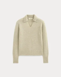 Cashmere Polo Sweater