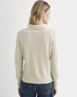 Cashmere Polo Sweater