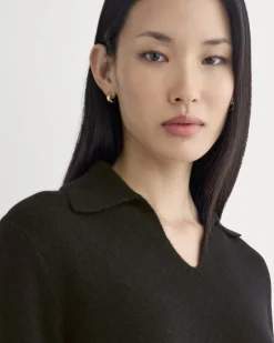 Cashmere Polo Sweater