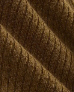Cashmere Ribbed V-Neck Cardigan