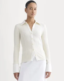 Cozy Rib Button-Up