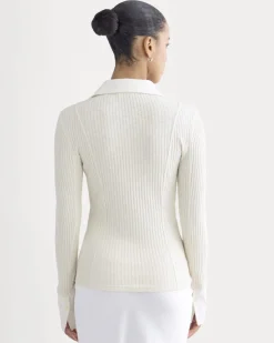 Cozy Rib Button-Up