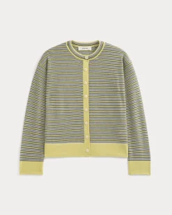 Crew Cardigan in Ultrasoft Merino