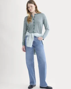 Crew Cardigan in Ultrasoft Merino