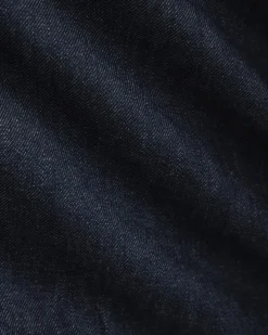 Cropped Boxy Denim Shirt