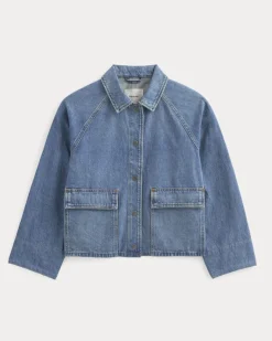 Cropped Denim Jacket