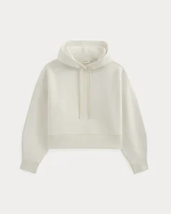 Cropped Luxe Fleece Hoodie