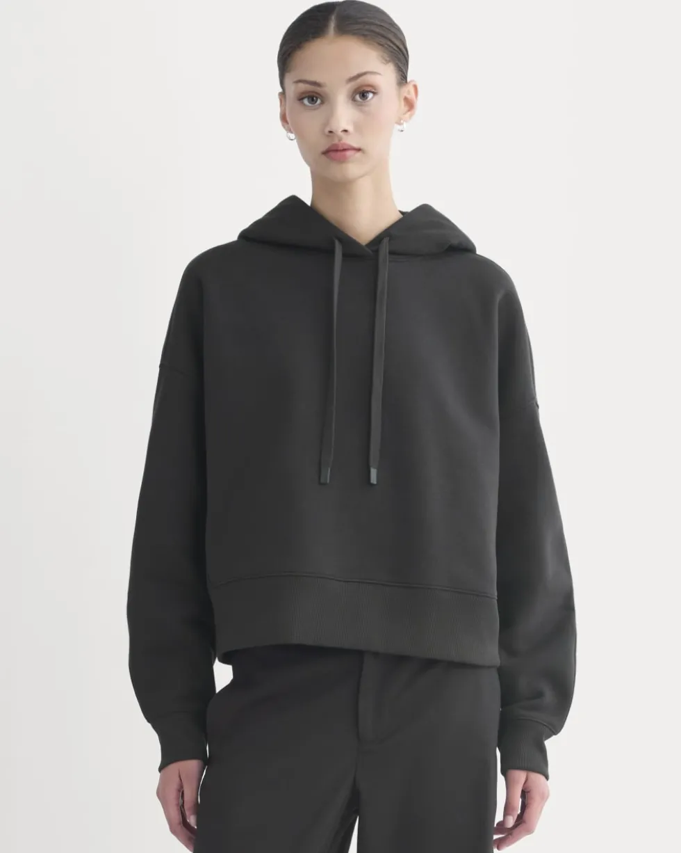 Cropped Luxe Fleece Hoodie
