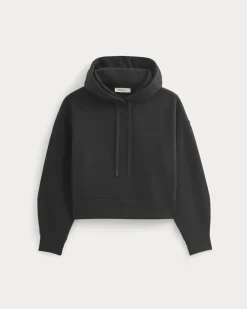 Cropped Luxe Fleece Hoodie