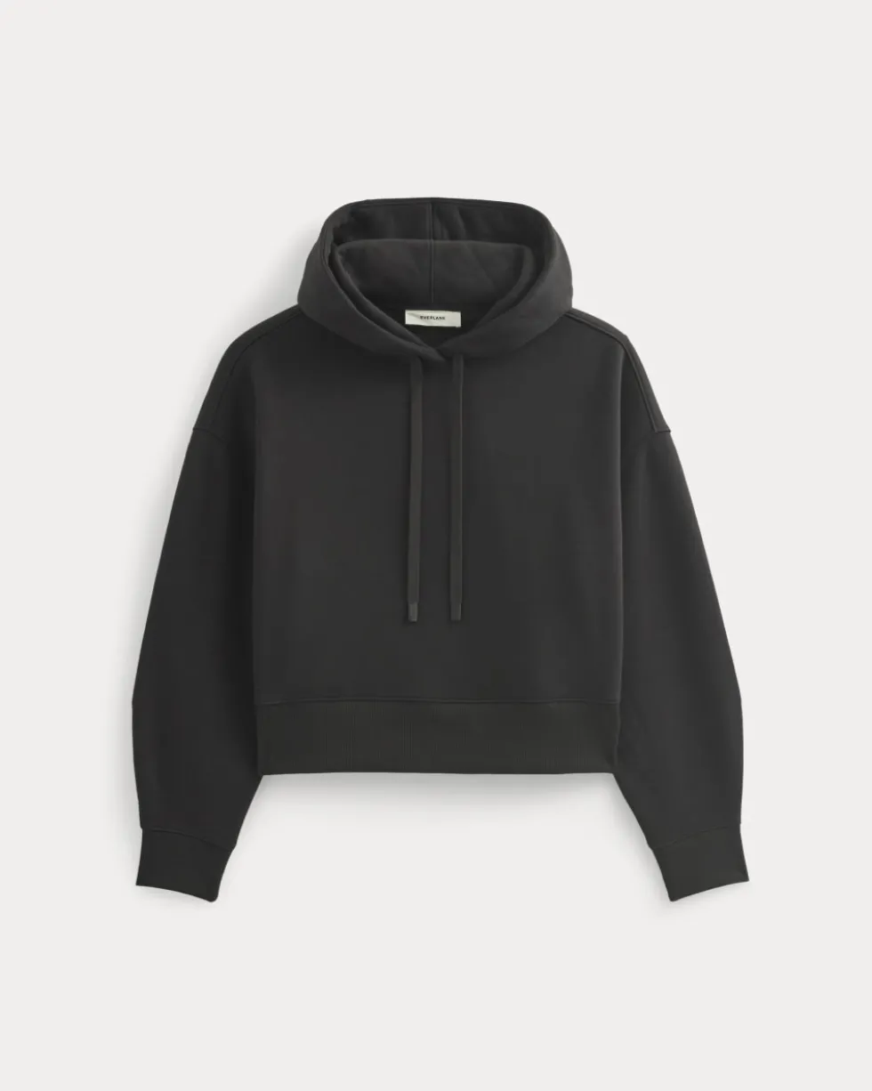 Cropped Luxe Fleece Hoodie