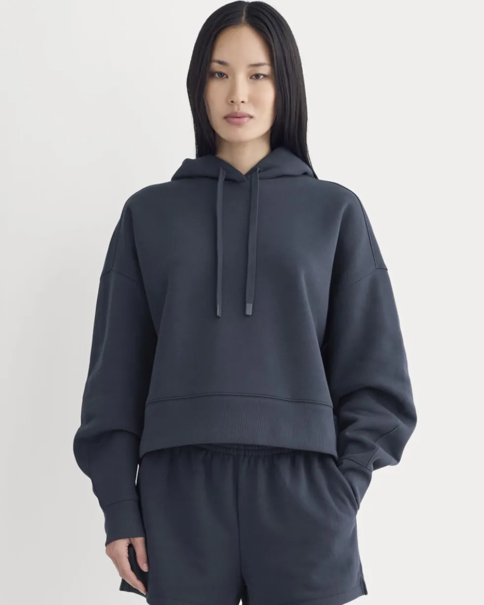 Cropped Luxe Fleece Hoodie