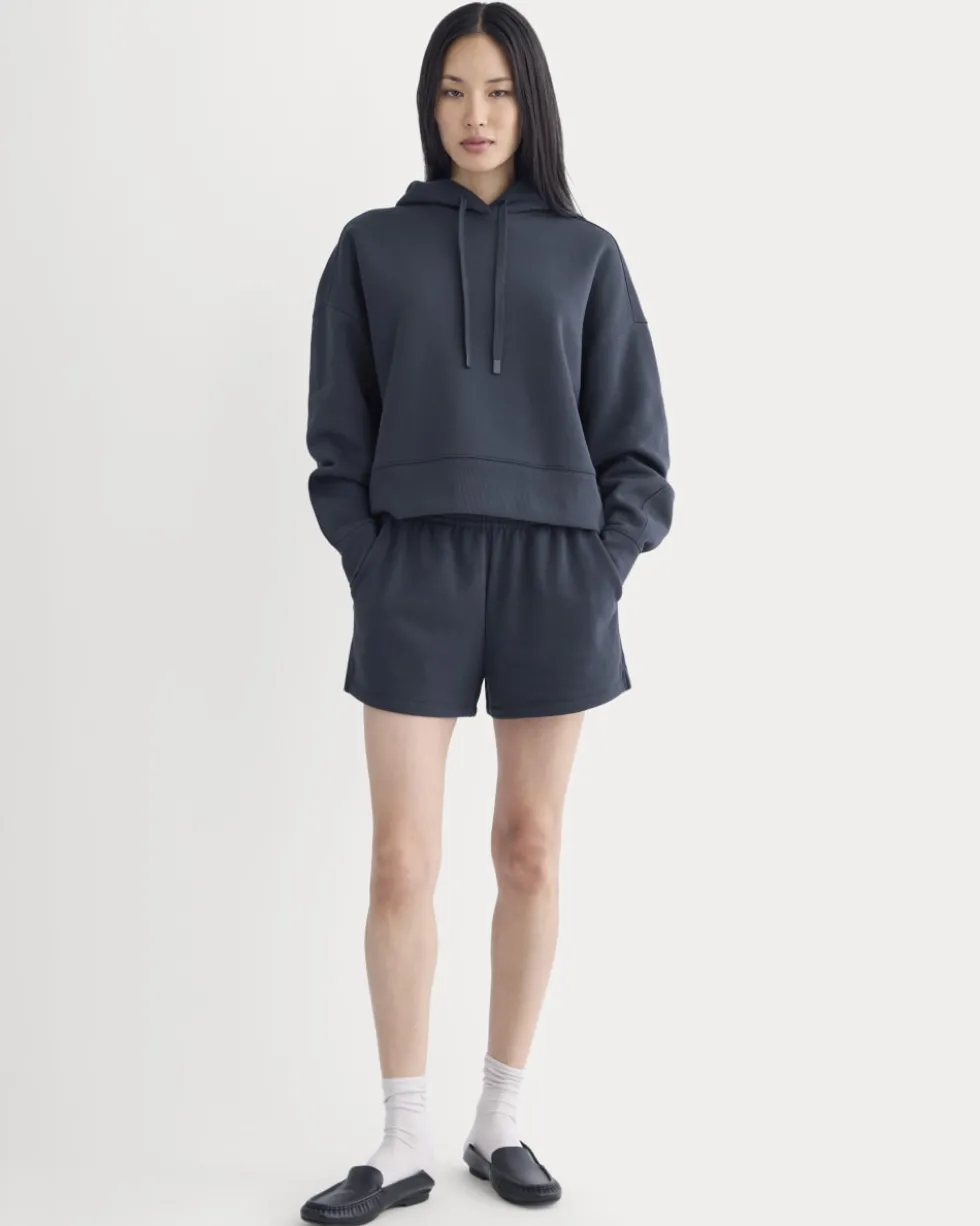 Cropped Luxe Fleece Hoodie