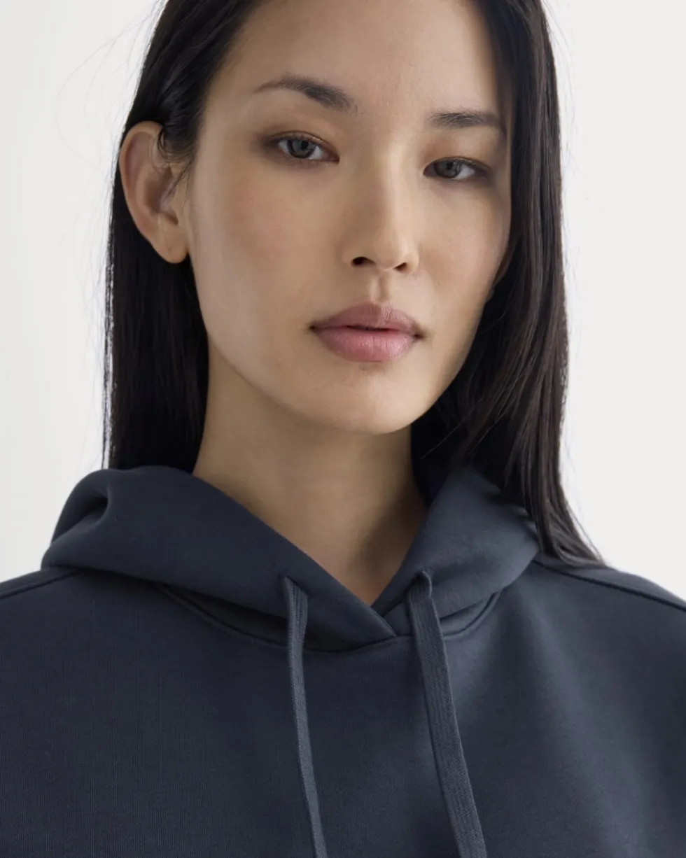 Cropped Luxe Fleece Hoodie