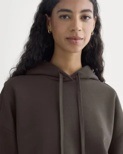 Cropped Luxe Fleece Hoodie
