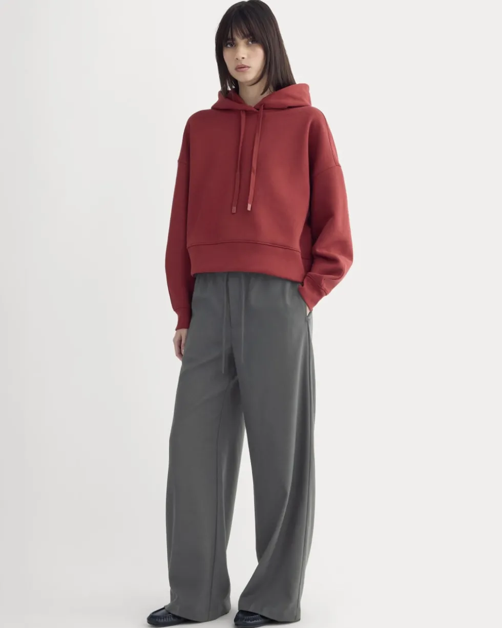 Cropped Luxe Fleece Hoodie