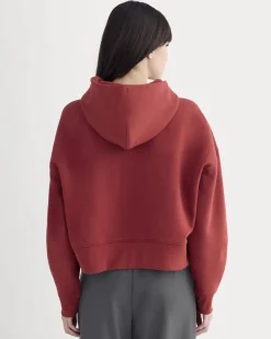 Cropped Luxe Fleece Hoodie