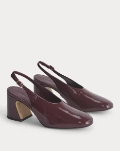 Curved Slingback Heel